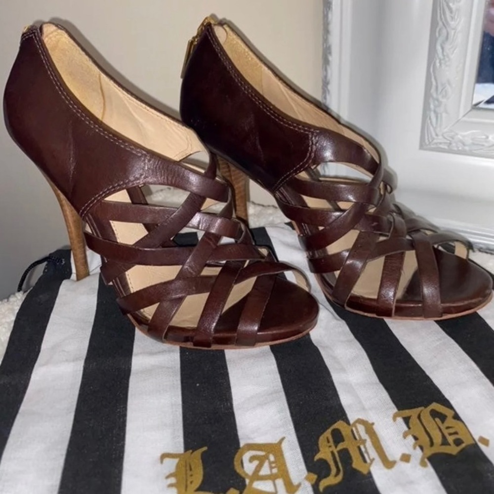Women’s brown LAMB heels size 7.5